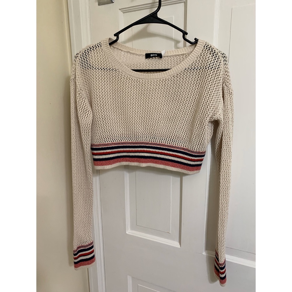 Open Knit BDG / Urban Outfitters Cropped Sweater
